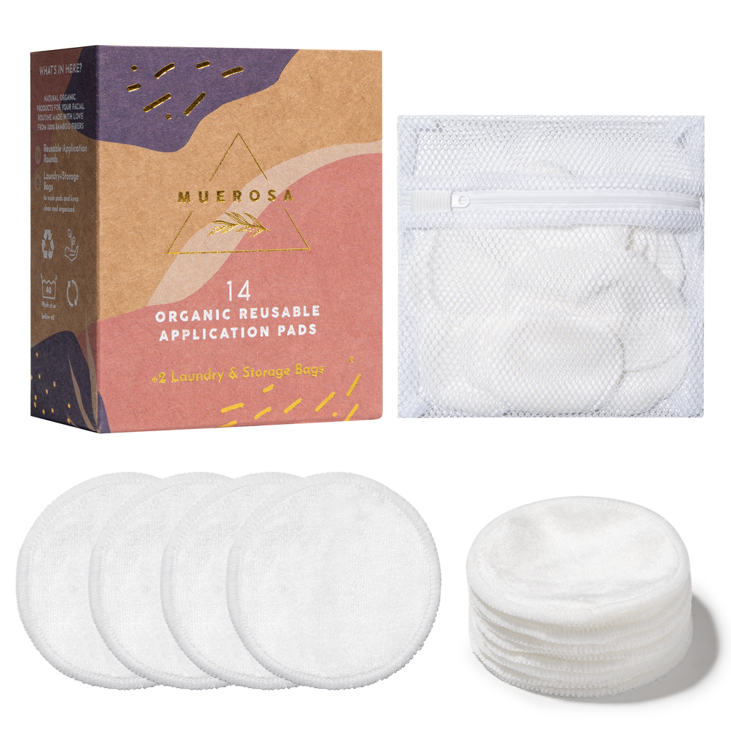 Reusable Bamboo APPLICATION Pads for Toners and more